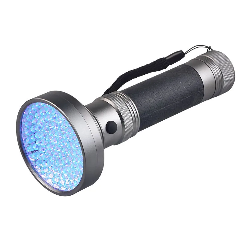 TMWT 395nM Мощный 100 УФ светодиодный фонарик крепкого ультрафиолетовый фонарик с черный или серый