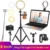 Tongdaytech 6 Inch Dimmable LED Selfie Ring Fill Light Phone Camera Photo Ringlight With Tripod For Computer Makeup Video Live