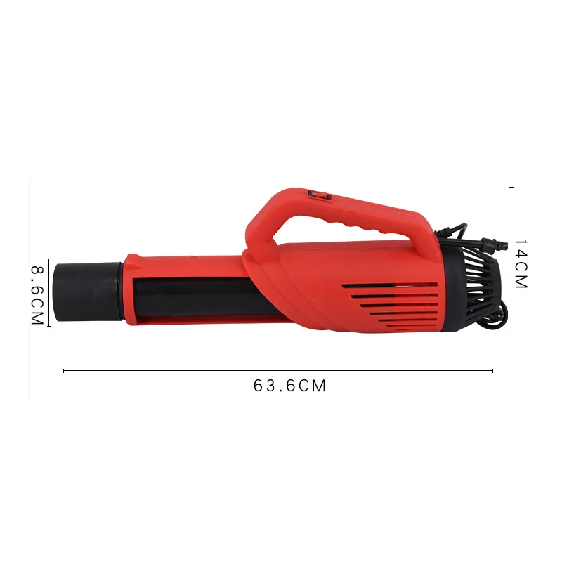 Agricultural electric sprayer hand-held air blast gun high pressure blow dryer spray machine mist sprayer no battery