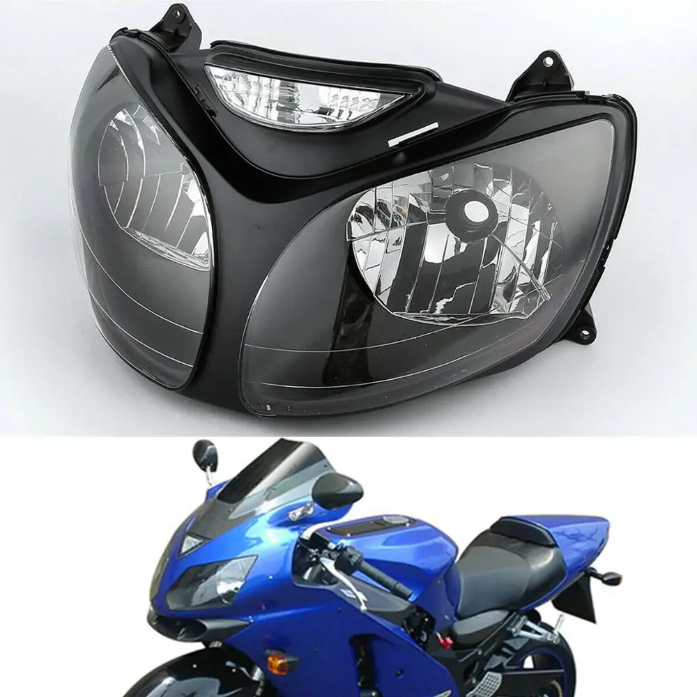 Мотоциклетный передний головной светильник лампа прозрачная для KAWASAKI Ninja ZX12R ZX-12R 2000-2001 00 01