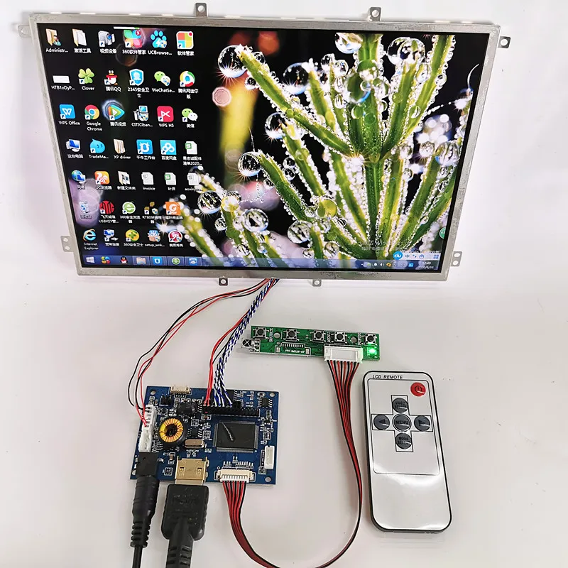 Módulo de Toque Capacitivo com Tela de 10 Polegadas Kit1280x800 Ips Hdmi Lcd Carro Raspberry pi 10 Pontos Monitor de Toque Capacitivo - Imagem 5