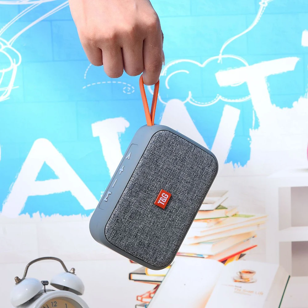 Ordenador portátil pequeño Tg506, con Bluetooth, Negro, Rojo, Azul, Gris, Subwoofer de alta fidelidad, Compatible con tarjeta TF, Radio FM