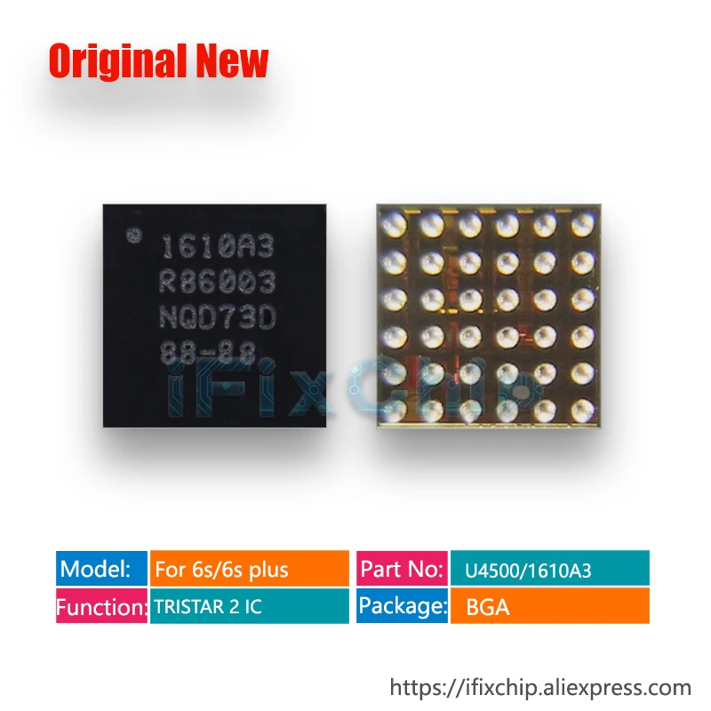 1610A3 IC для iphone 6S/6S plus/6S plus/SEU4500 U2/USB USB зарядное устройство/зарядка/TRISTAR 2