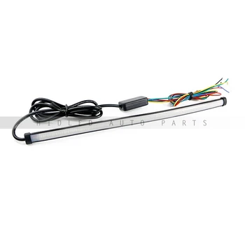 

White/yellow Dual Colors Soft Light Knight Rider Light For Universal Use