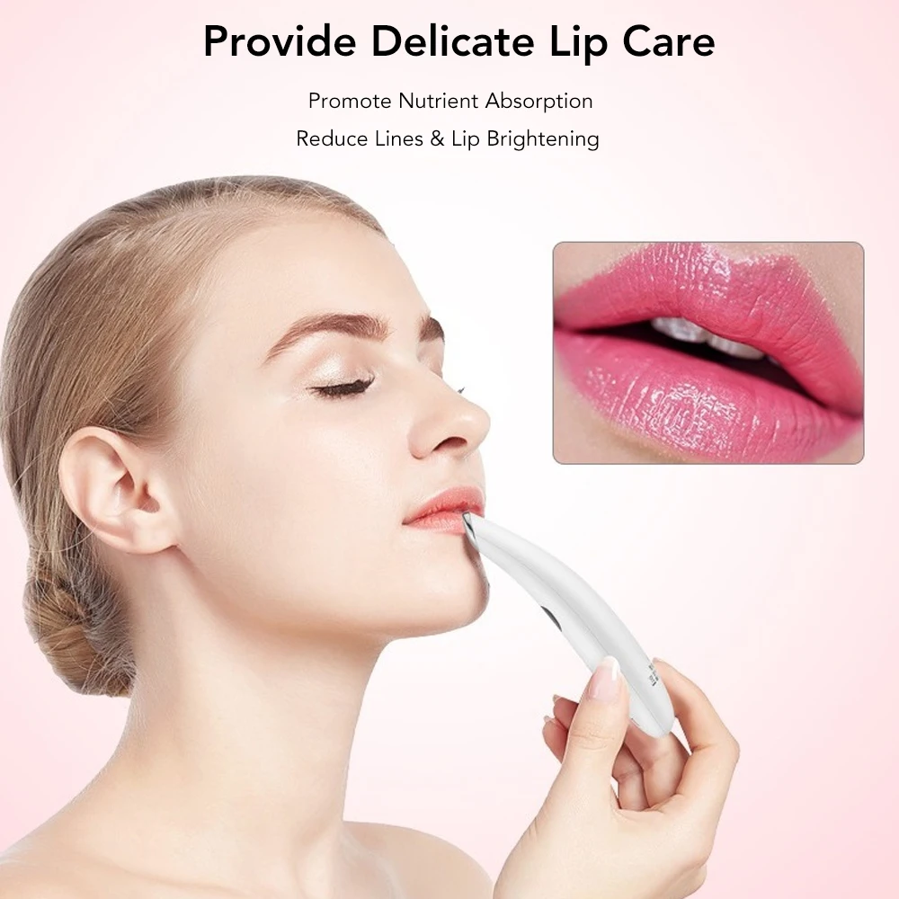 Электрический Вибрационный портативный массажер для кожи вокруг глаз 3 в 1 с