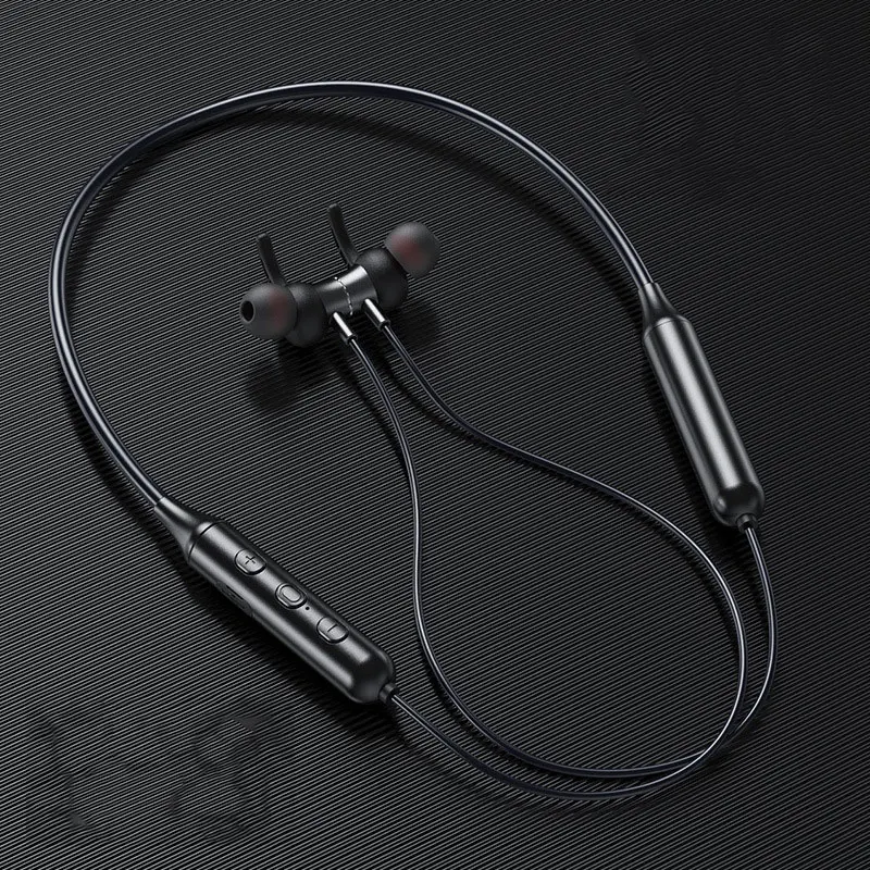 5,0 Bluetooth Магнитная Беспроводная bluetooth-гарнитура с шейным ободком спортивные водонепроницаемые наушники-вкладыши с микрофоном для iPhone huawei