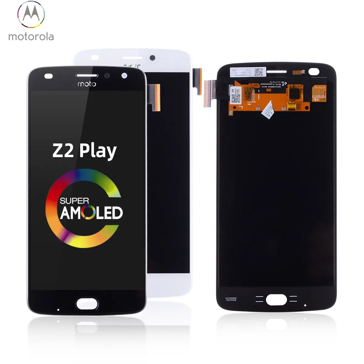 

Motorola Moto Z2 Play XT1710-01/07/08/10 5.5 inch AMOLED LCD Display Touch Screen Digitizer 1920*1080 assembly with Free Tools