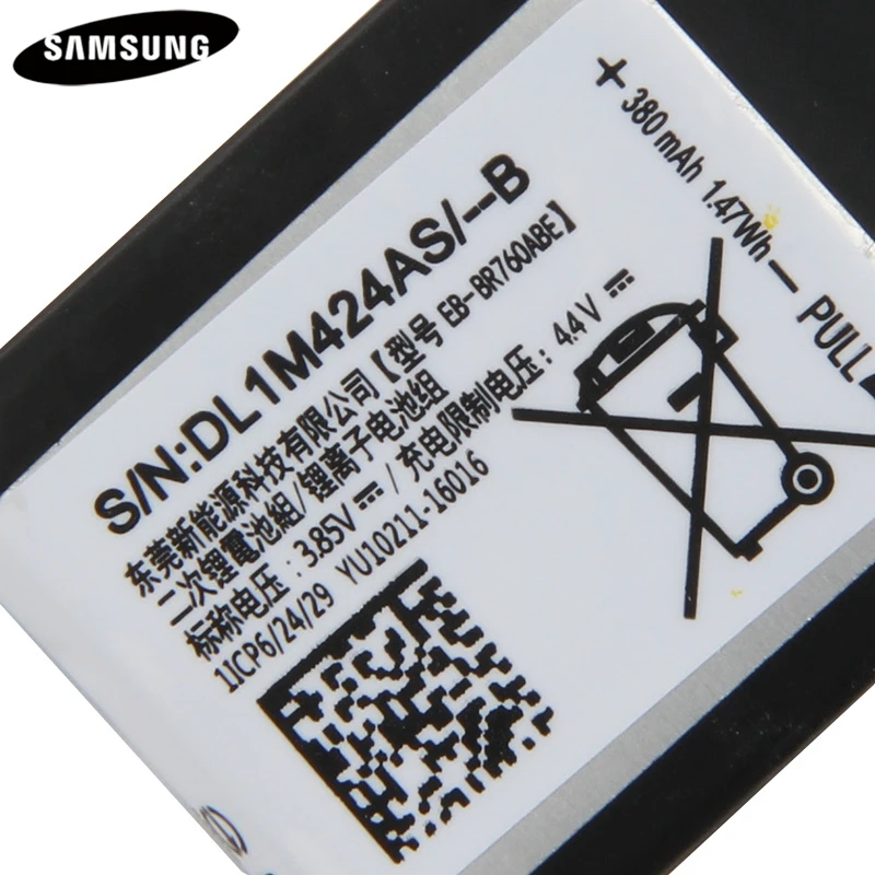 Original Battery Eb-br760abe For Samsung Gear S3 Frontier / Classic  Eb-br760a Sm-r760 Sm-r770 Sm-r765 Sm-r765s 380mah - Mobile Phone Batteries  - AliExpress