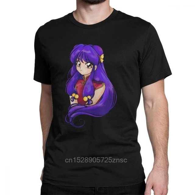 新しい男性シャンプーらんま 12 Tシャツアニメあかね P ちゃん Ryoga 戒厳かわいいパンダ純粋な綿半袖 Tシャツ到着 Tシャツ Tシャツ Aliexpress