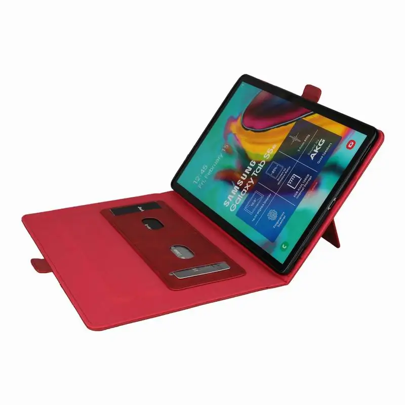 Противоударный чехол-книжка для Samsung Galaxy Tab S5e SM-T720 SM-T725 10," Магнитный откидной складной чехол для карт с держателем для карандашей