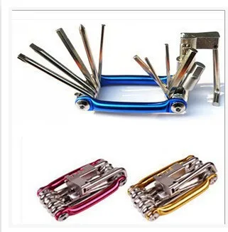 

Color Mountain Bike Car Repair Tools Combination with Chain-cutting Device Repair Tool (T25) 186G