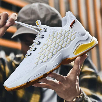 

Spring New Men's Shoes Trend Wild Leisure Sports Runs Trendy Shoes Men's Korean Version of the Sneakers Shoes off white shoes