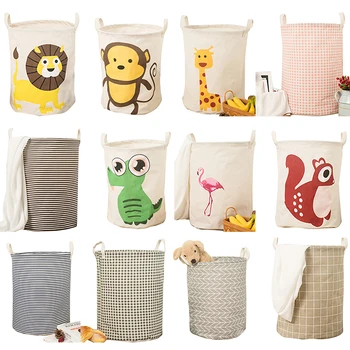 

35*45cm Laundry Storage Basket For Toy Washing Basket Dirty Clothes Sundries Storage Baskets Laundry Storage Organization
