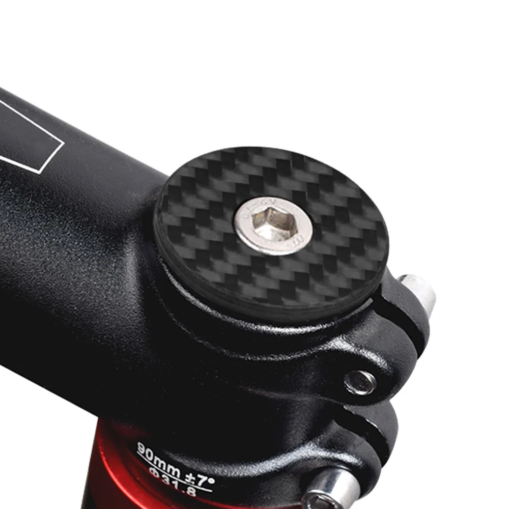 Newest glossy 3K full carbon fibre bicycle stem cover bike headsets