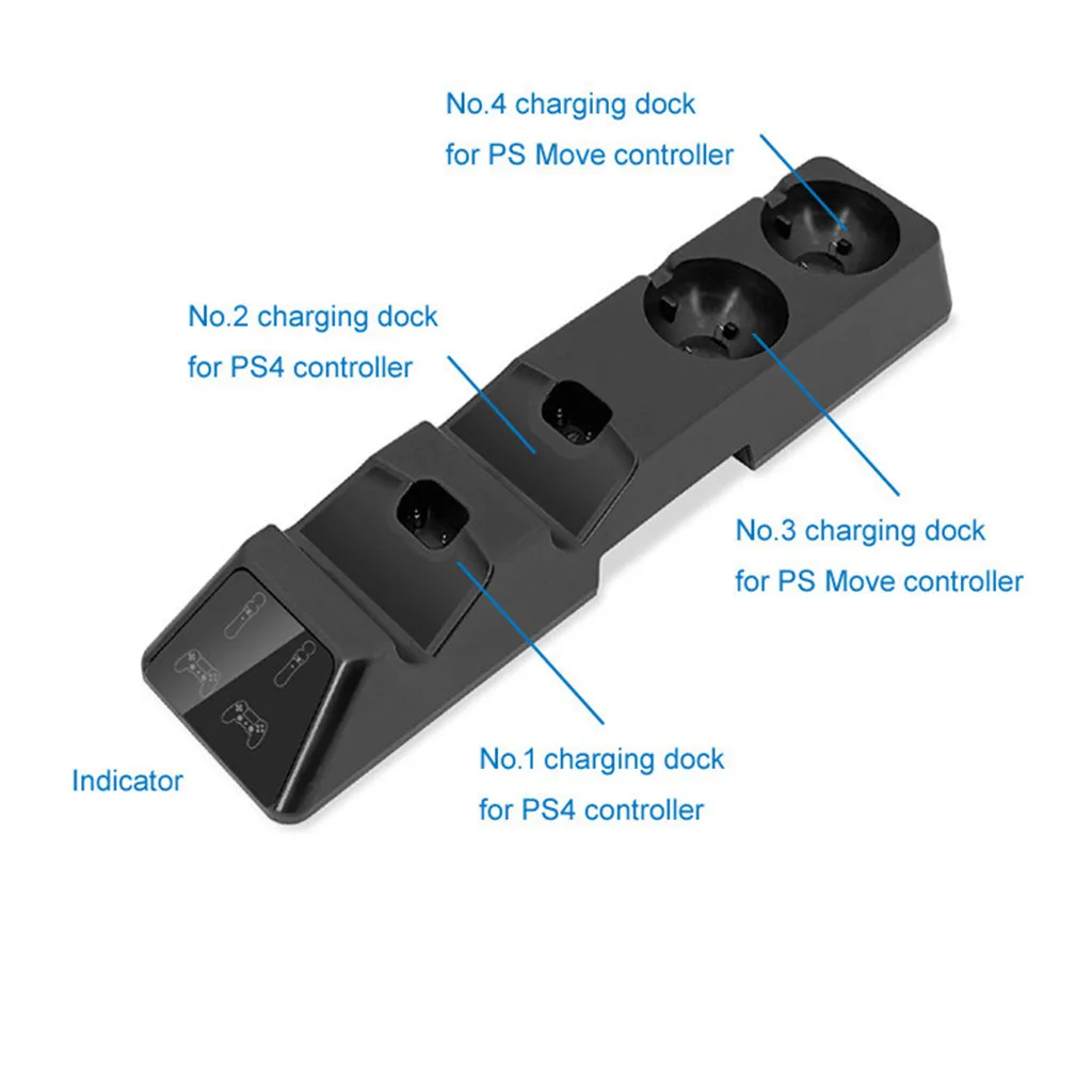 Вы уверены, что не нажимаете? Контроллер ручка зарядное устройство 4в1 USB быстрая зарядная станция индикатор для Ps4 pro игровой компонент