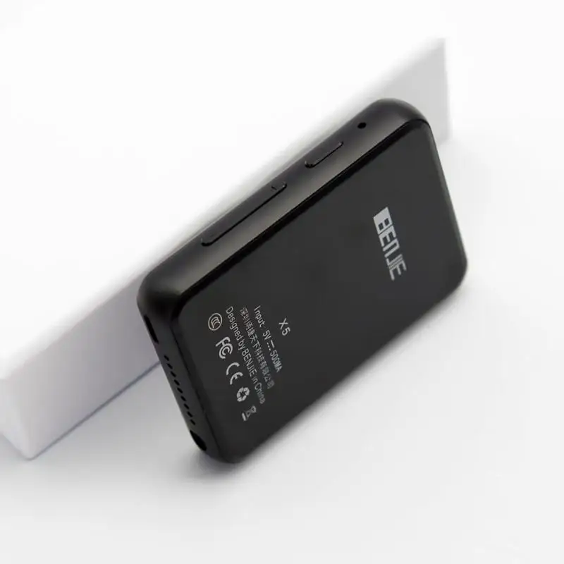 BENJIE X5 Bluetooth MP3-плеер 8 ГБ 16 ГБ Полный сенсорный экран музыкальный плеер с fm-радио видеоплеер проигрыватель электронных книг MP3 с динамиком