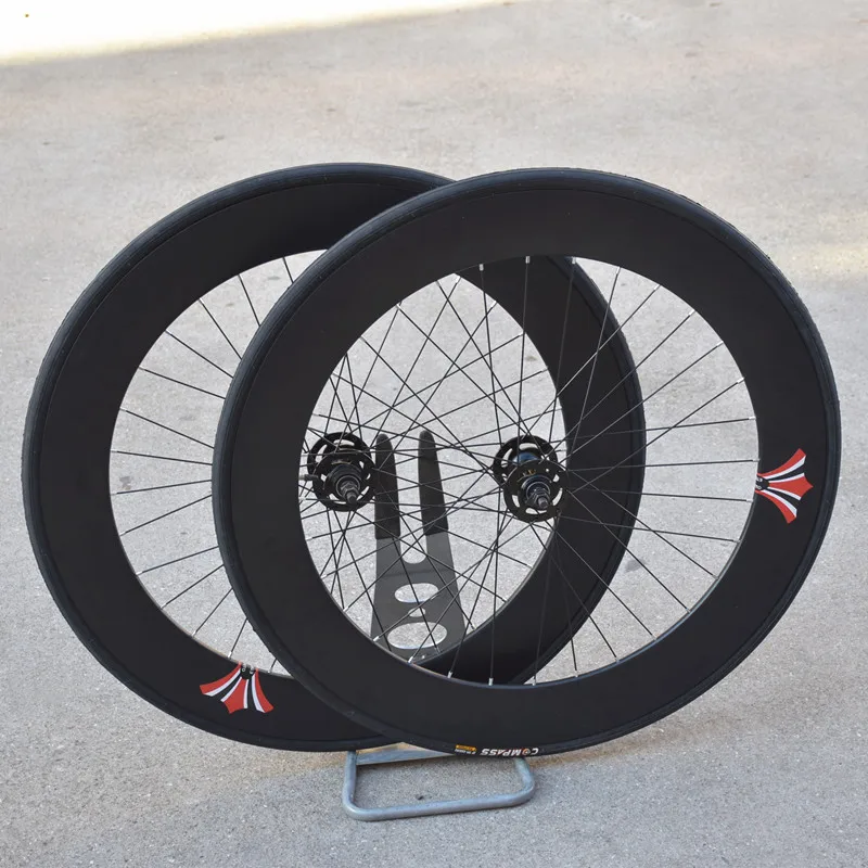 a pair with tires