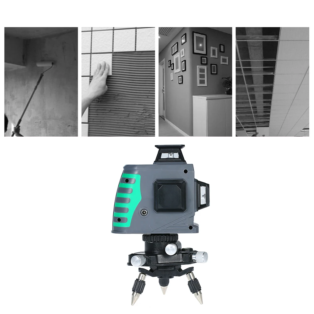 Самонивелирующийся 360 лазерный уровень, профессиональный лазерный измеритель уровня, поперечные лазеры, устройство для выравнивания зеленого лазерного луча, инструмент для нивелира