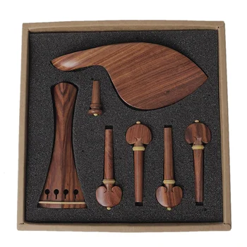 

HOT-Violin Accessories Acoustic Violin Pegs Fiddle Pegs 4/4 Violin Parts Accessories