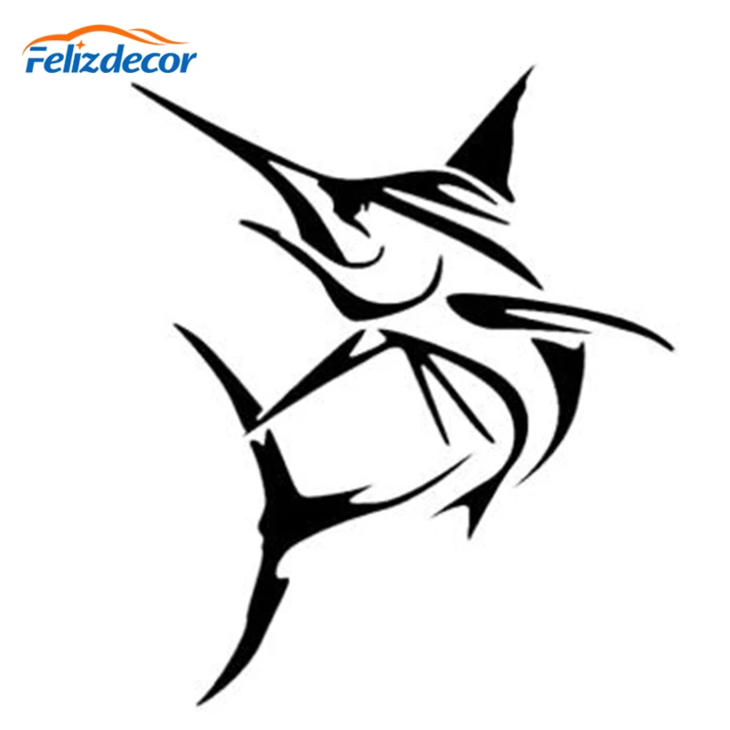 Интересная Автомобильная наклейка черного/серебряного цвета с изображением