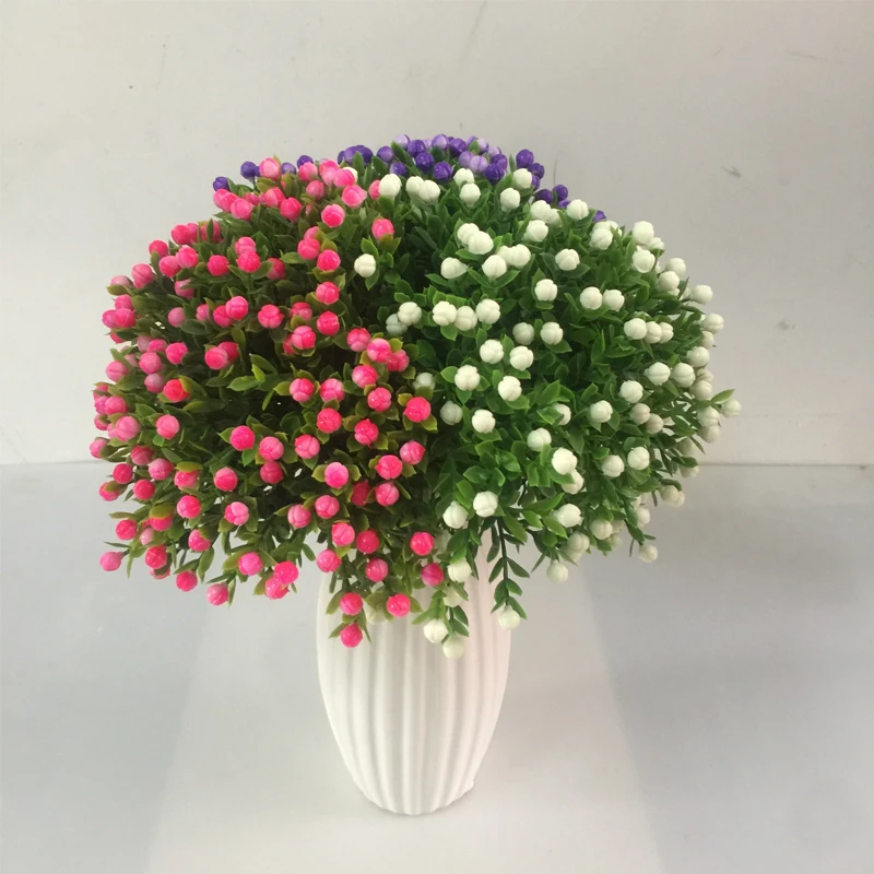 Factory direct simulation Milan grain single fake flower home decoration ornaments shooting props crafts arrangement | Дом и сад