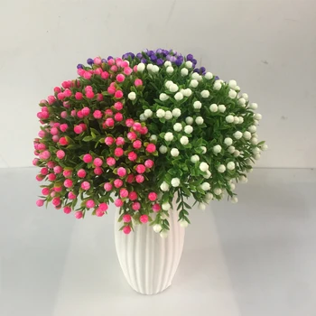 

Factory direct simulation Milan grain single fake flower home decoration ornaments shooting props crafts flower arrangement