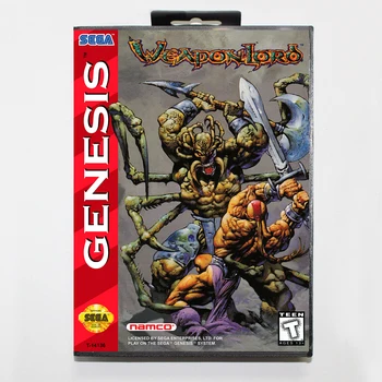 

WeaponLord Boxed Version 16bit MD Game Card For Sega MegaDrive Sega Genesis System