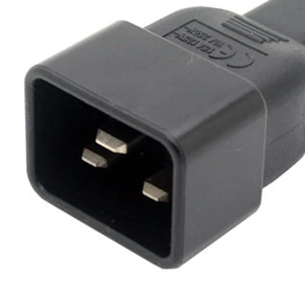 Горячая 3c-бежевый цвет IEC 320 C13 к C20 адаптер переменного тока, IEC 15A к 10A, 16A к 10A преобразователь переменного тока, C20 16A к C13 10A разъем питания