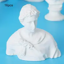 16 шт. Европейский классический стиль Рисунок Скульптура рисунок эскиз штукатурка художественное украшение художественные принадлежности для детей