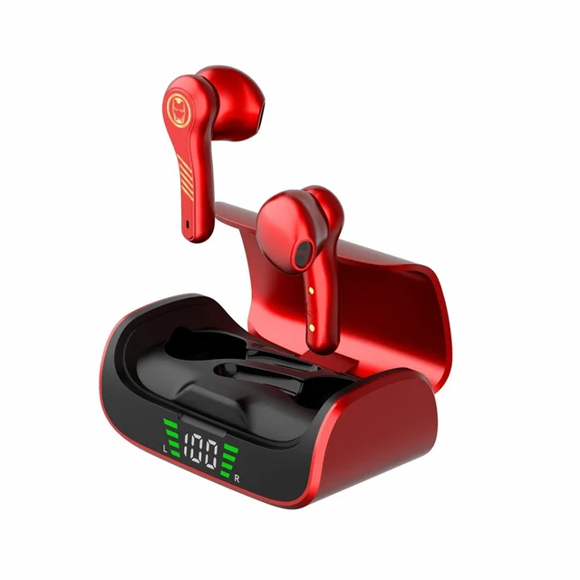 Tongdaytech TWS Bluetooth-compatible 5.0 Wireless Earphones LCD Display 3D Stereo HiFi Sport Headset Earbuds With Charging Box Iran Man