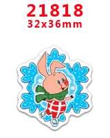 21818 30 шт мультяшный персонаж плоское украшение из смолы PR 13312 - Цвет: 21818