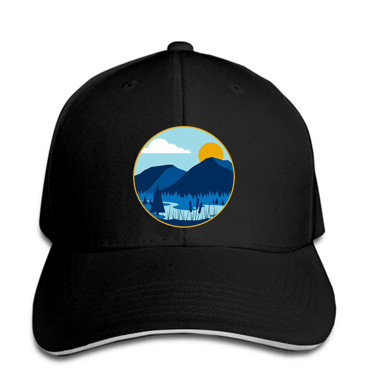 Мужская бейсбольная Кепка Wvoll патч принт V2 Non Jamboree No Text Jamboree скауты бейсболка кепка с логотипом Женская кепка