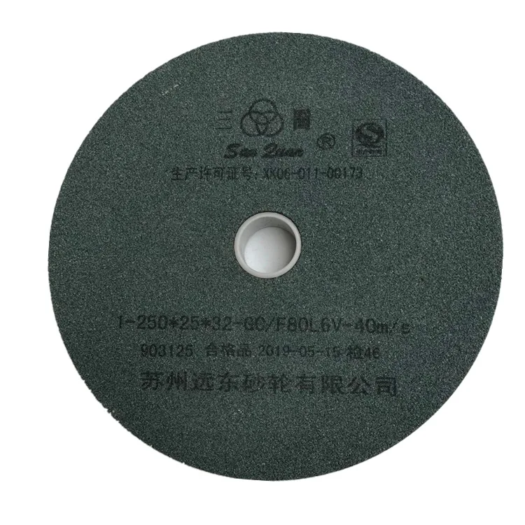 

Manufacturers Direct Selling Suzhou FAREAST Three-loop Green Carbon Grinding Wheel 250X25X32 Ceramic Grinding Wheel Tungsten Jus