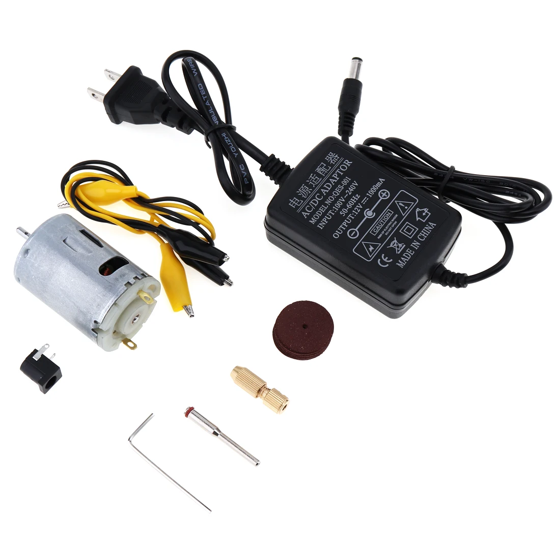 DC 12V 1A Mini 545 Электрический полировщик с мотором режущий станок инструменты 3 175 мм