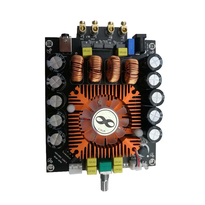 Lusya TDA7498E усилитель мощности аудио Плата 160 Вт* 2 Streo HIFI усилитель Поддержка BTL 200 Вт Цифровые усилители звука H2-002