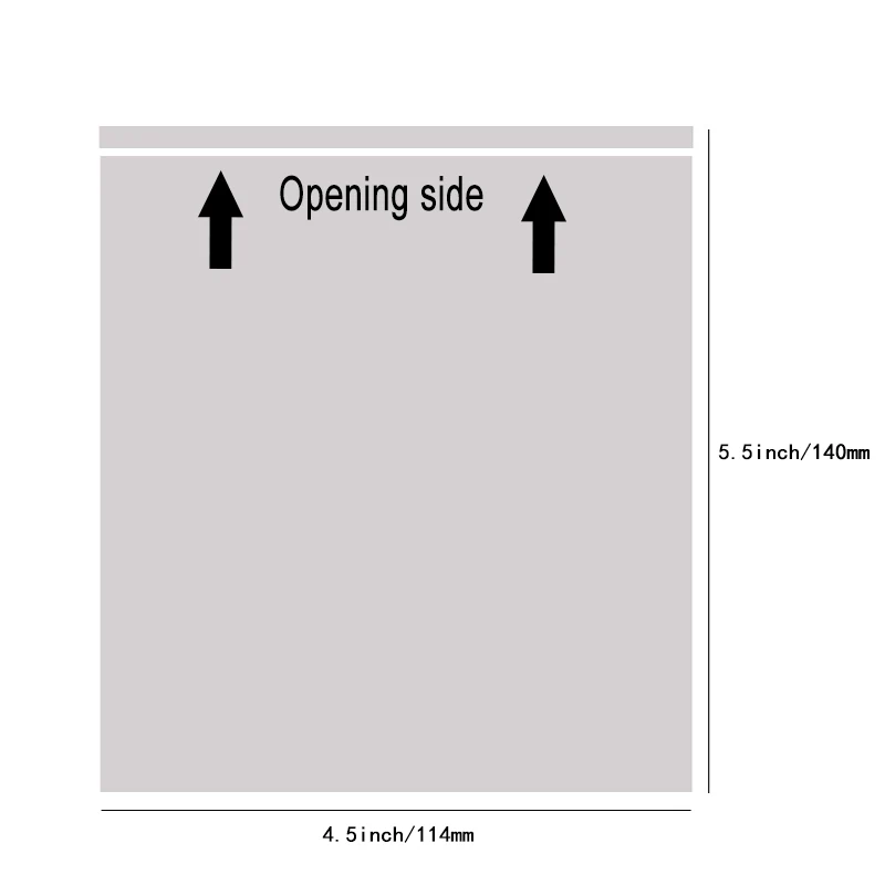 Рисунок 5 - 50pcs-4.5x5.5 7x10 упаковочный
