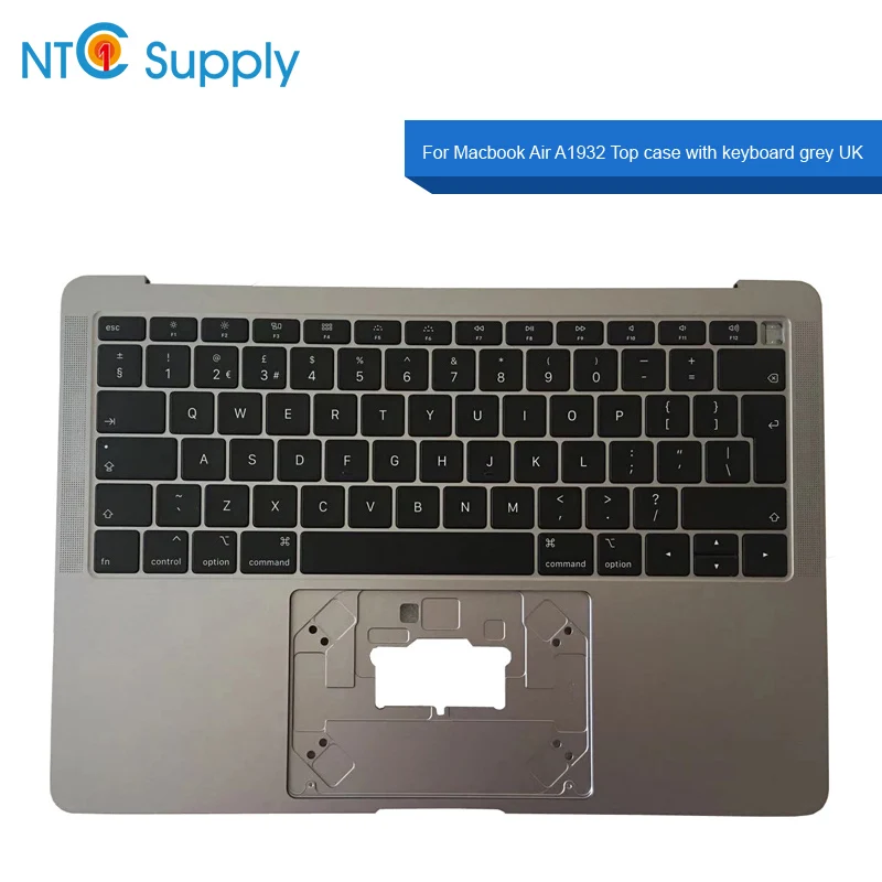 NTC поставить Фирменная Новинка космический серый серебро UK год EMC 3184 MRE82 для Macbook Air A1932 Топ чехол с клавиатурой