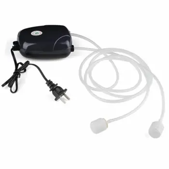 

Mute Oxygen Pump Small Oxygenator for Aquarium Fish Bowl US Plug