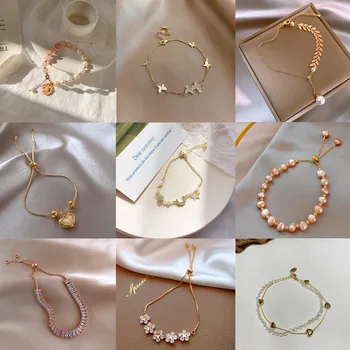 

30 Pcs/lot fashion women alloy zircon bracelet top quality luxury women zircon bracelet jewelry wholesale 1102-41
