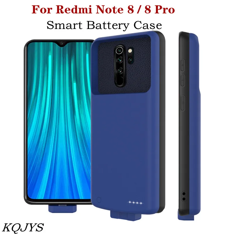 Магнитные Чехлы для зарядного устройства Xiaomi Redmi Note 8 Pro чехол аккумулятора