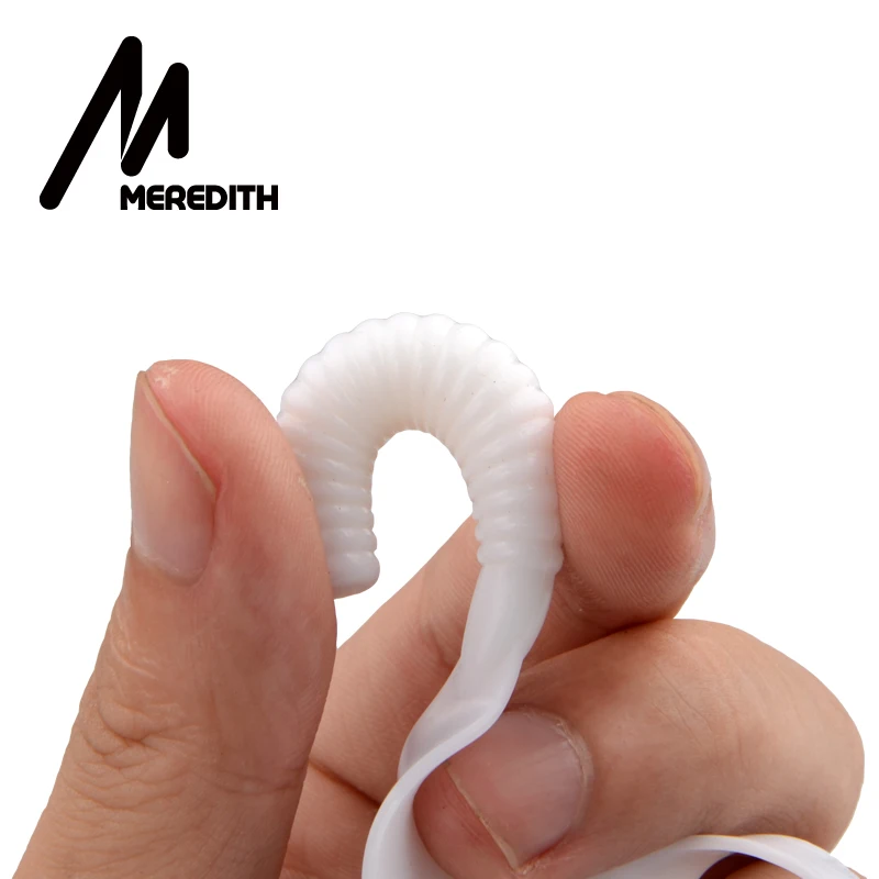 MEREDITH 10 шт. 90 мм мягкие приманки рыболовные приманки мягкие приманки-воблеры для рыбалки джиг голова силиконовые искусственные черви наживка isca Pesca