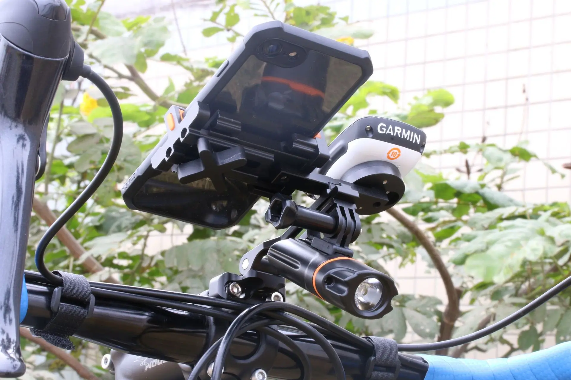 

Bicycle Mobile Phone Navigation with Stopwatch Seat Holder Electric Motorcycle Mobile Phone Stand Stopwatch Base Extension Rack