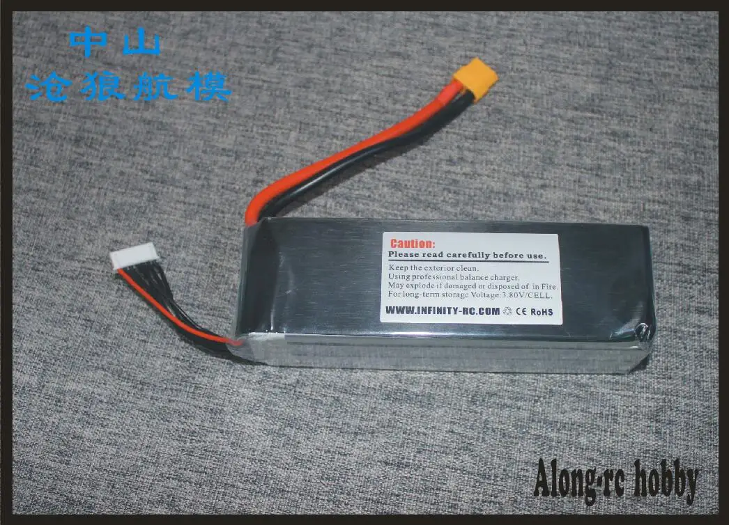 RC самолет часть Infinity 6S 22,2 V 5200mAh 55C Графен LiPo аккумулятор Перезаряжаемый xt60 разъем поддержка быстрого зарядного устройства