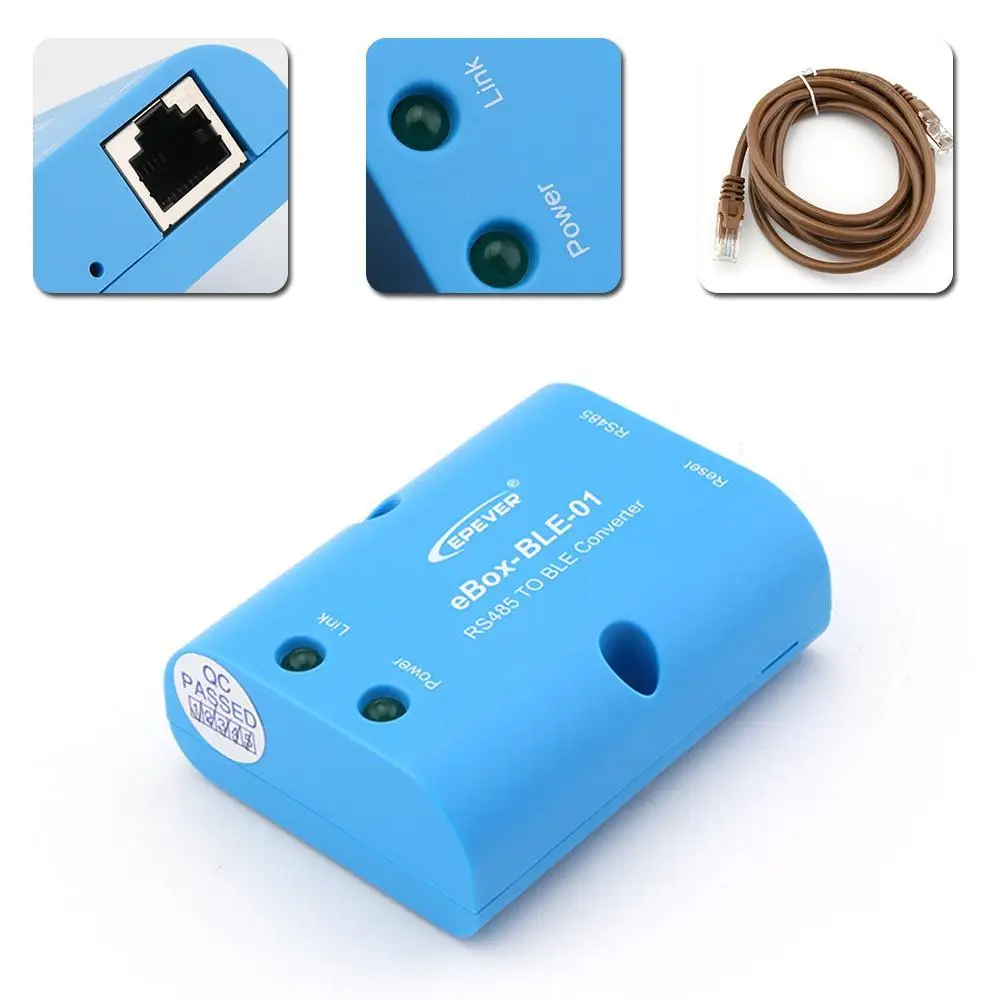

Epever Wifi / Bluetooth Cable Connector Use For MPPT Solar Controller