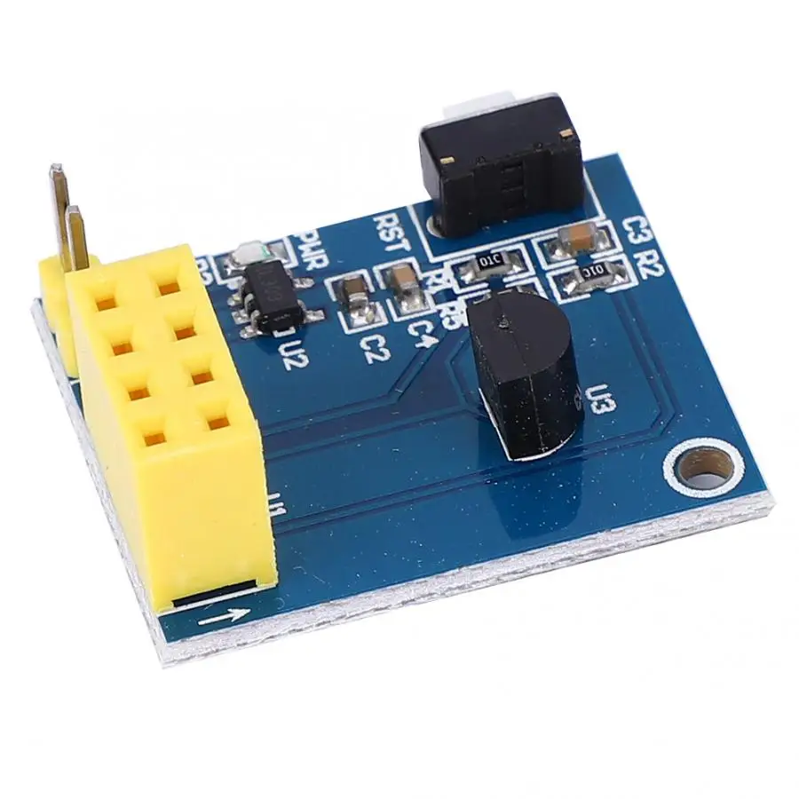 ESP8266 ESP-01 ESP-01S DS18B20 датчик температуры и влажности WiFi беспроводной узел модуль поддержка 3,7 в литиевая батарея