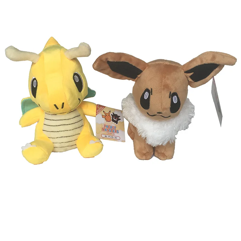 TAKARA TOMY Pokemon оригинальная Пикачу мягкая игрушка Сквиртл хобби аниме плюшевая кукла игрушки для детей подарок на Рождество