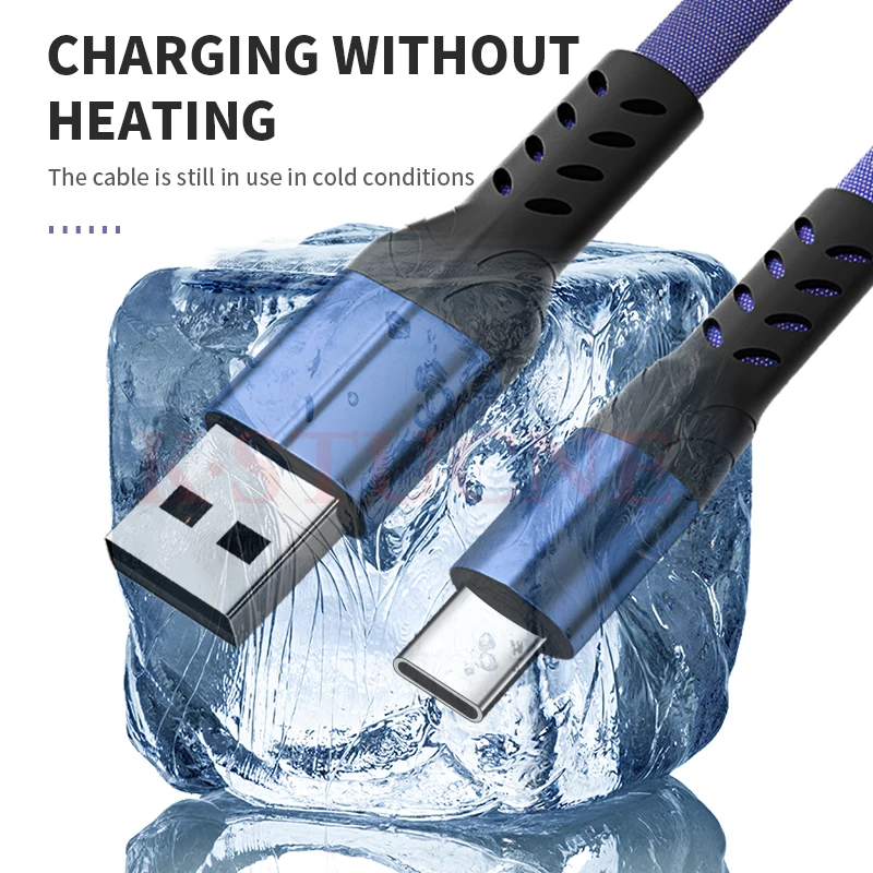 3A usb type C кабель для samsung Xiaomi Redmi Note 7 K20 Oneplus 7 Pro Быстрая зарядка USB C зарядное устройство кабель usbc для мобильного телефона