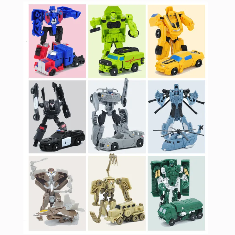 

Transformation Toy Jingang 5 Mini Car Robot Manual Model Boy Garage Kit MACHINE BOY