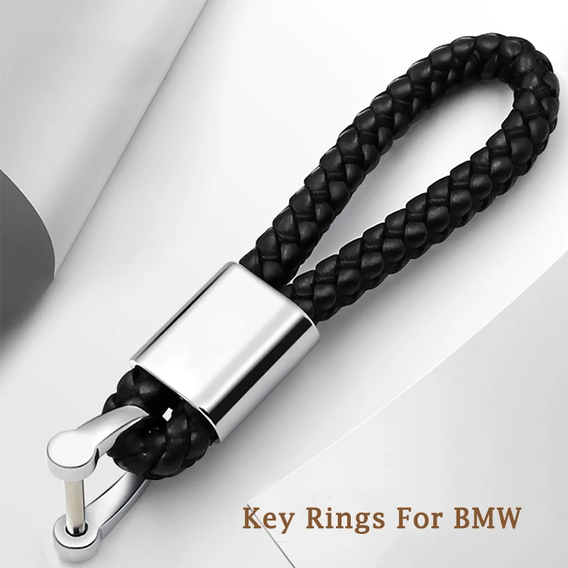 Автомобильный Стайлинг 3D металлический Плетеный брелок для ключей BMW E90 E91 E92 E93 M3