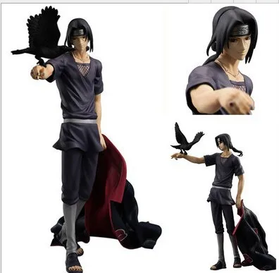 Наруто Shippuden Учиха Итачи ПВХ фигурка Коллекционная модель игрушки кукла 27 см